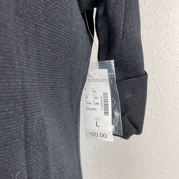 NWT Dressbarn Half Sleeve Top Size L - Picture 3 of 6